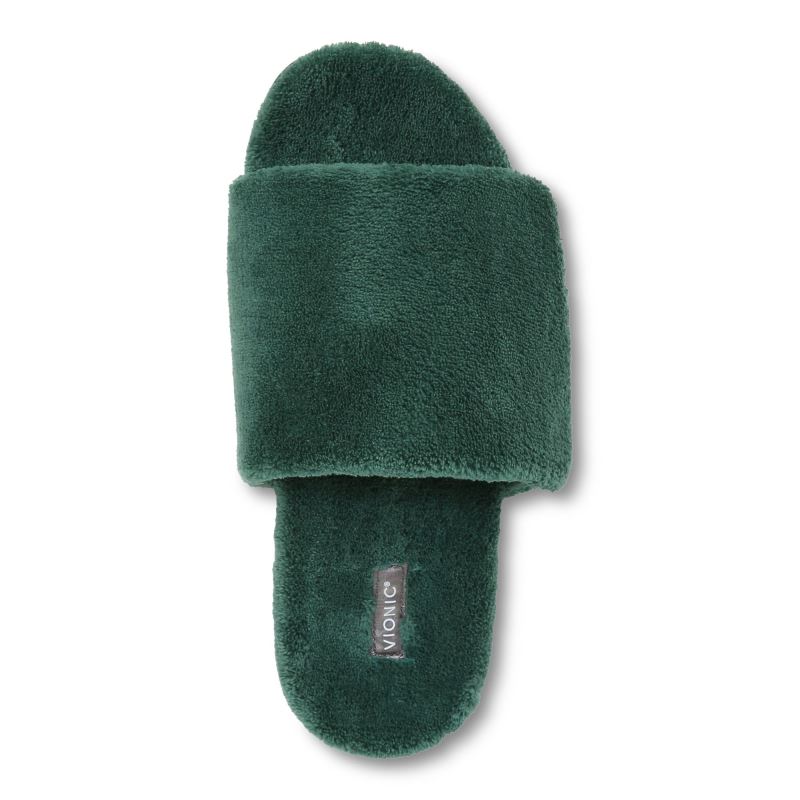 Vionic Dream Pantuflas Verdes | JAQsScp8