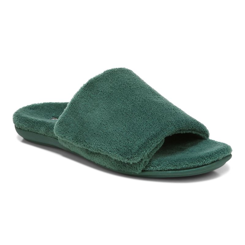 Vionic Dream Pantuflas Verdes | JAQsScp8