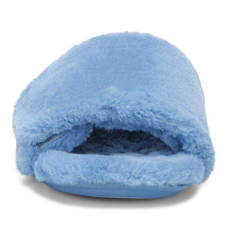 Vionic Dream Plush Pantuflas Azules | CrdFRhk1