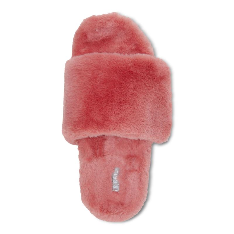 Vionic Dream Plush Pantuflas Coral | epQpWwIw