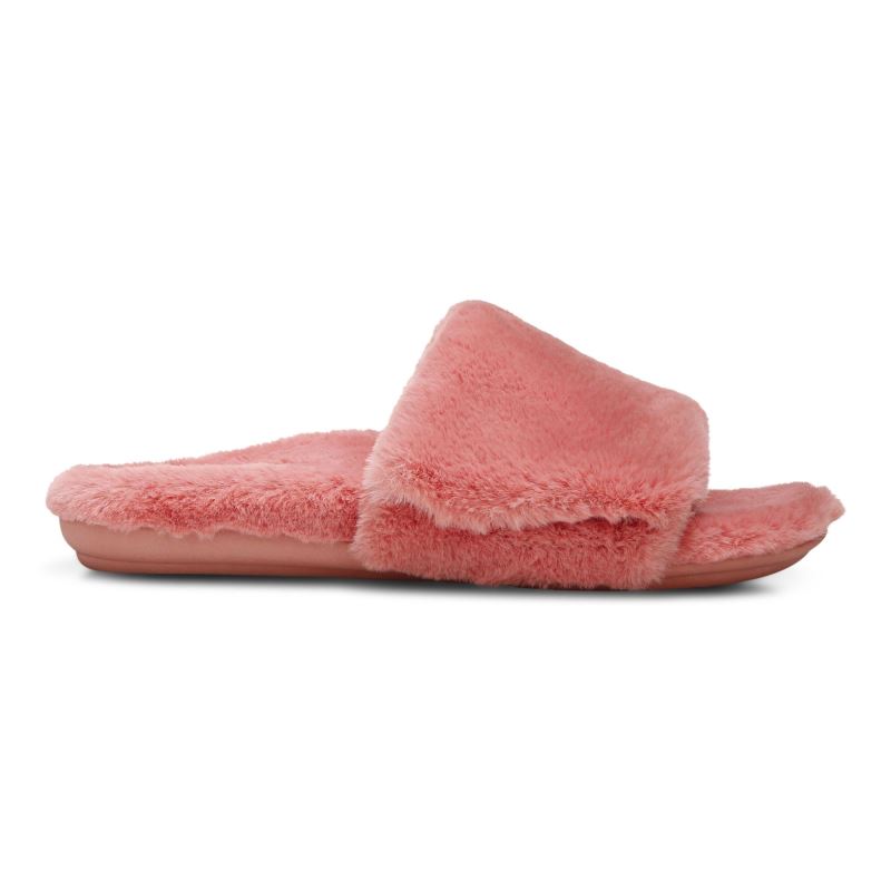 Vionic Dream Plush Pantuflas Coral | epQpWwIw