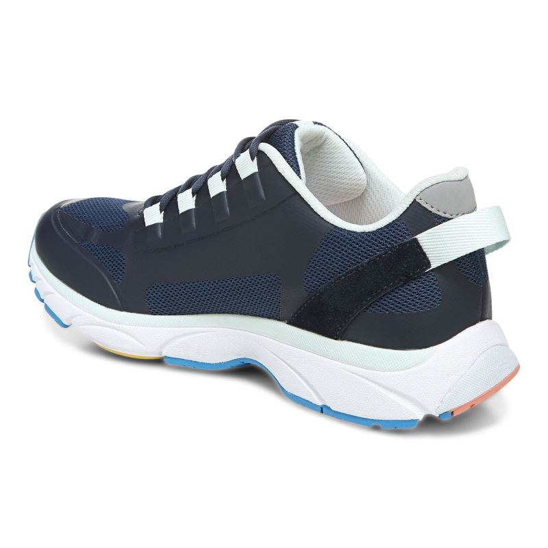 Vionic Edin Sneaker Azules Oscuro | DGUbvCYd