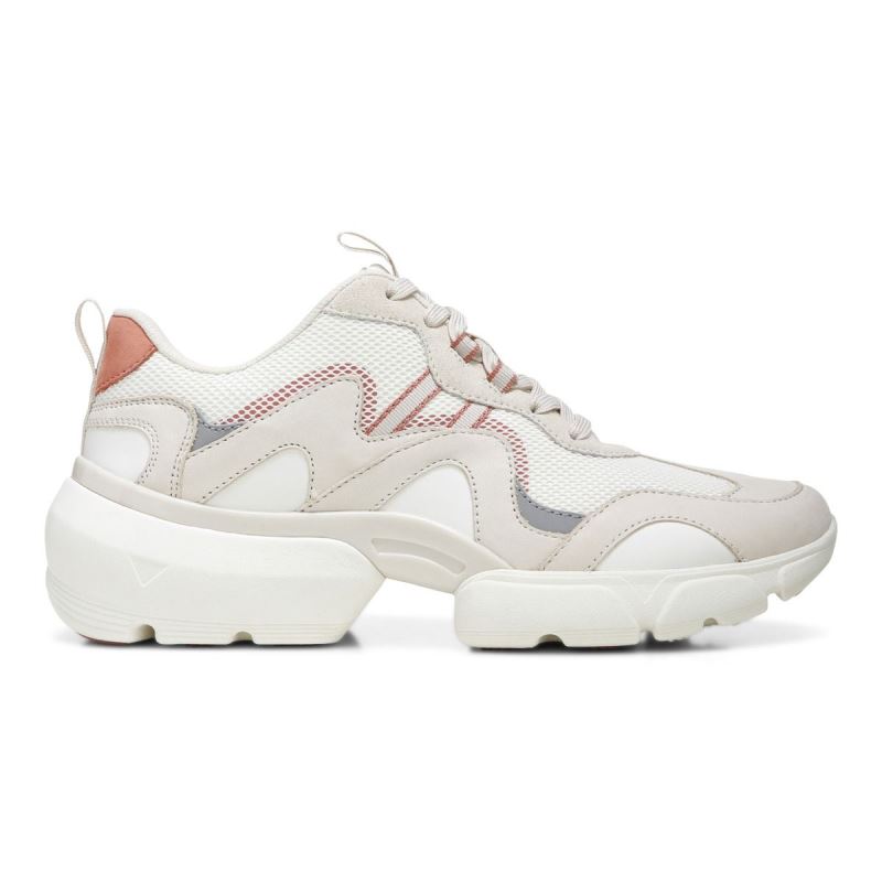Vionic Electra Sneaker Creme | GaQbjaw1