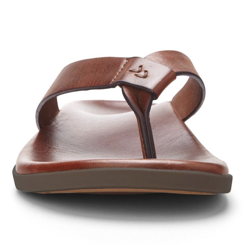 Vionic Elijah Puntera Post Sandal Marrom | nFFSXeOJ