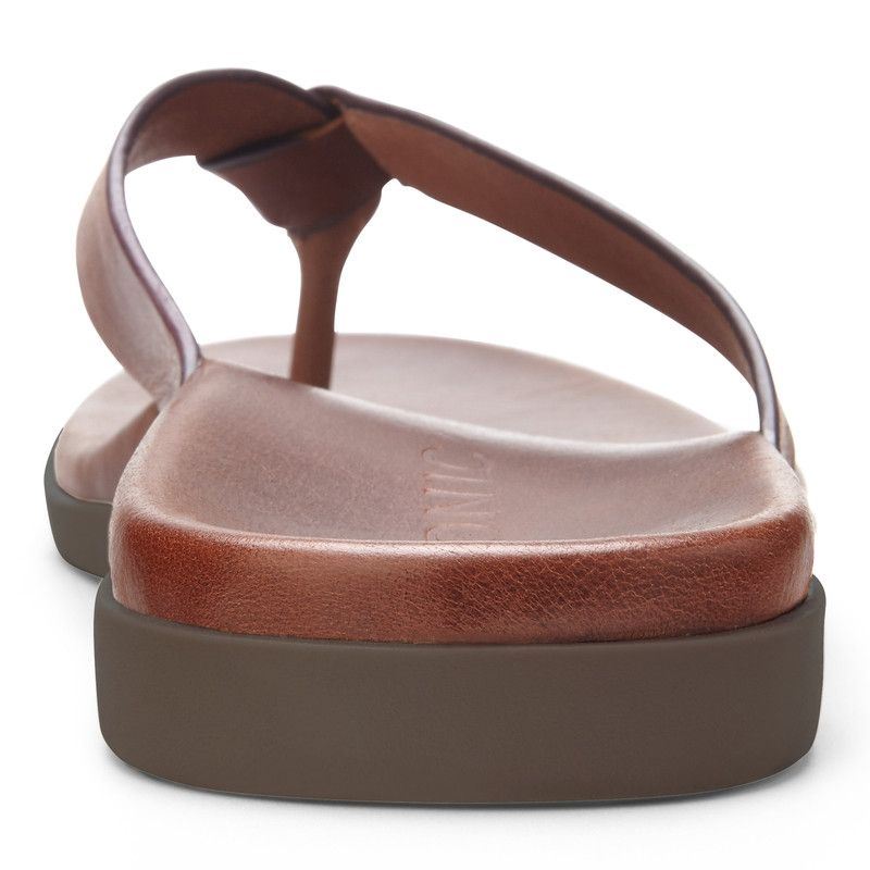 Vionic Elijah Puntera Post Sandal Marrom | nFFSXeOJ