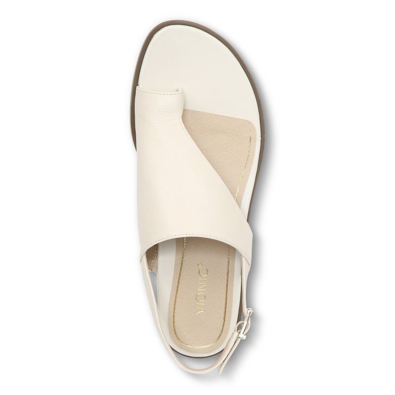 Vionic Ella Sandal Creme | cV20VNnM
