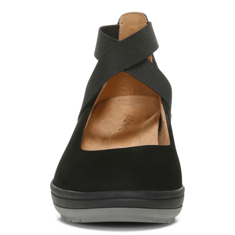 Vionic Ellery Wedge Negros | O40ZovN1