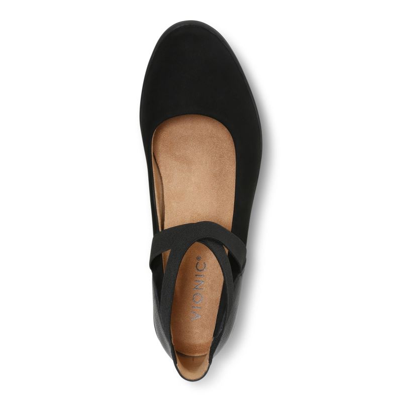 Vionic Ellery Wedge Negros | O40ZovN1