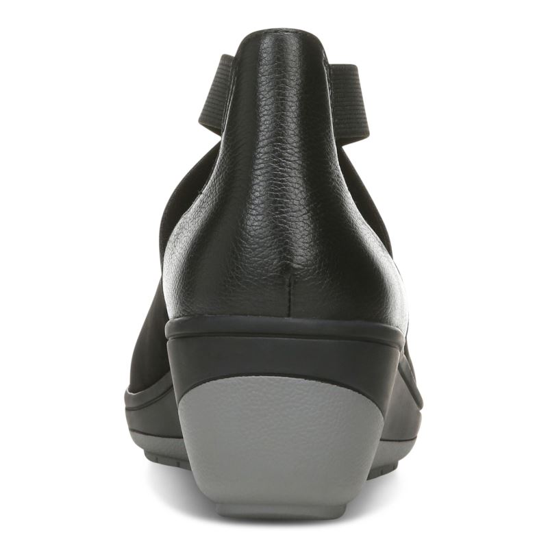 Vionic Ellery Wedge Negros | O40ZovN1