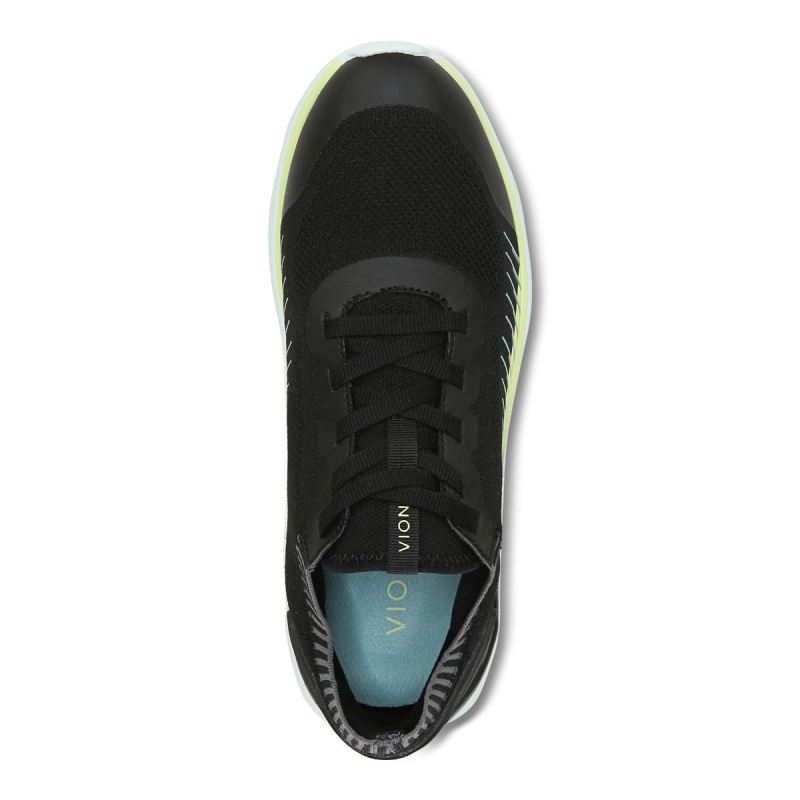 Vionic Embolden Sneaker Negros Verdes Claro | mCfzrk5Y
