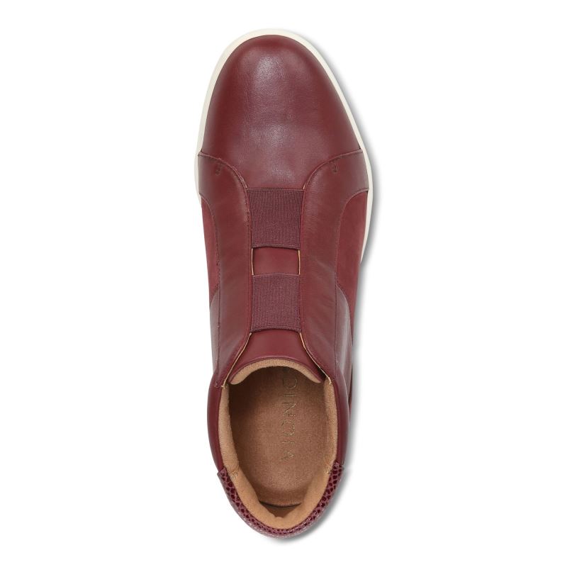 Vionic Emery High Top Vino Granate | 0jheW67g