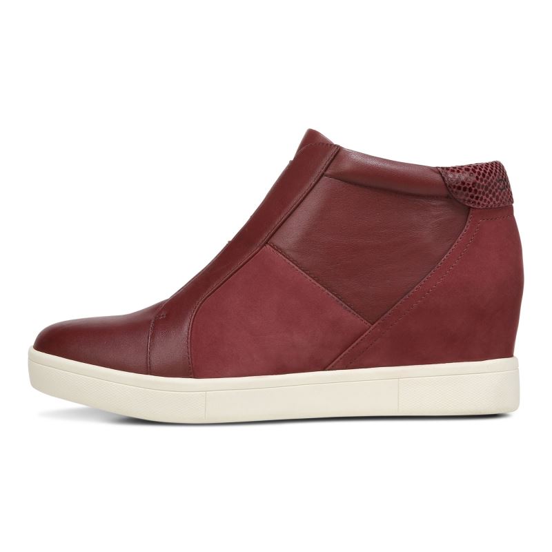 Vionic Emery High Top Vino Granate | 0jheW67g