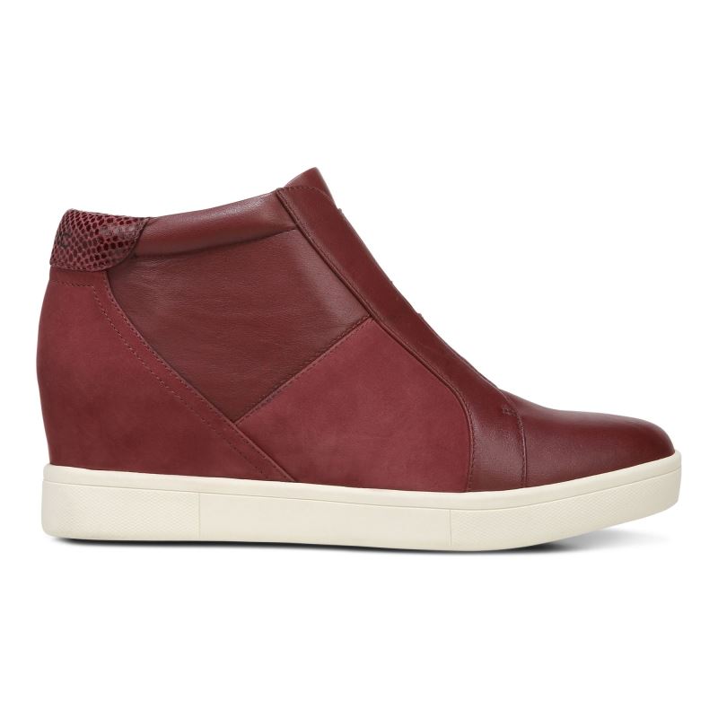Vionic Emery High Top Vino Granate | 0jheW67g