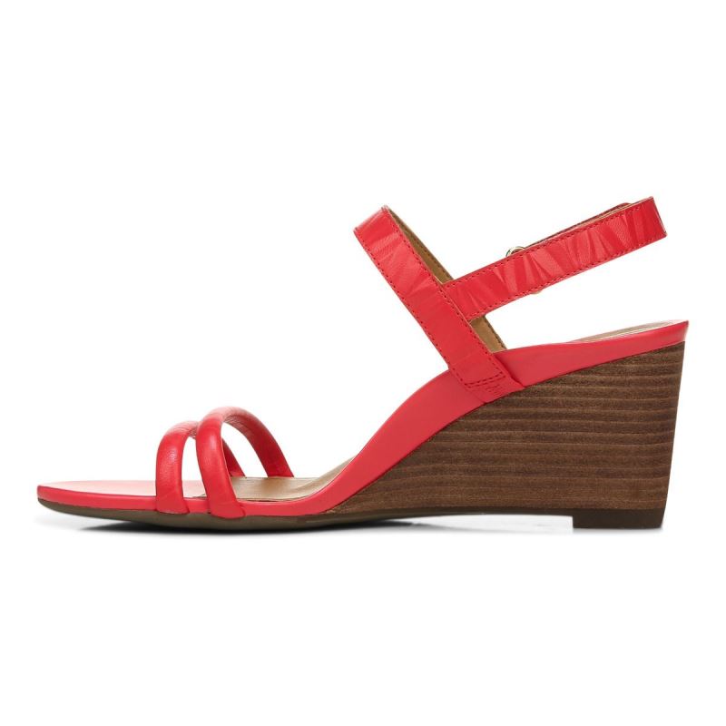 Vionic Emmy Wedge Sandal Rojos | KSKUcC1V