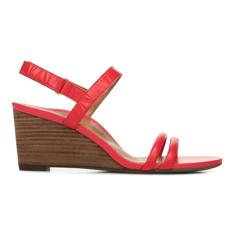 Vionic Emmy Wedge Sandal Rojos | KSKUcC1V