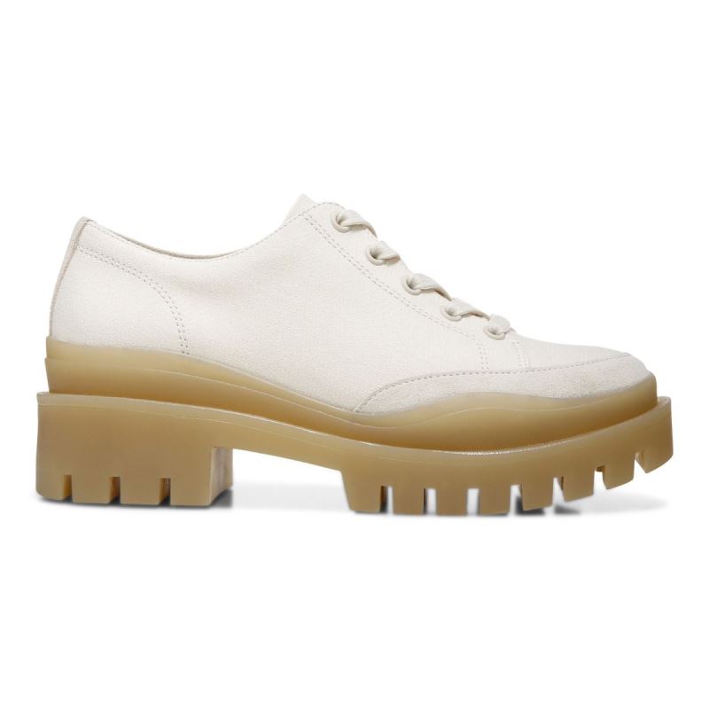 Vionic Ezrie Plataforma Sneaker Creme | 8950eXYU
