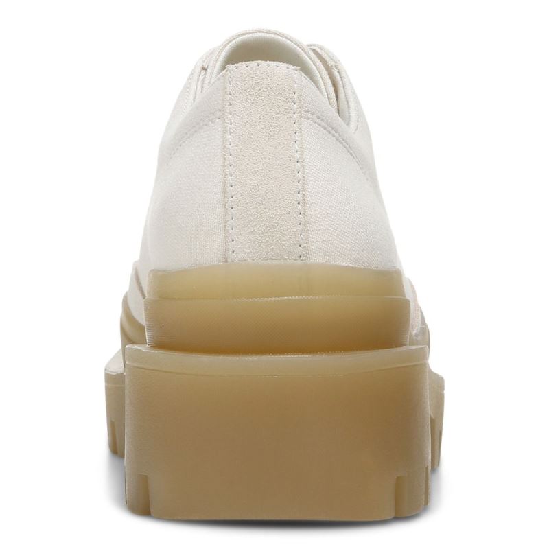 Vionic Ezrie Plataforma Sneaker Creme | 8950eXYU