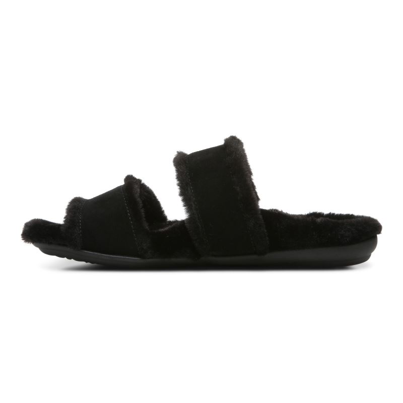 Vionic Faith Pantuflas Negros | 3iZCVoFK