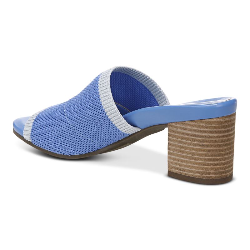 Vionic Fleur Tacón Sandal Azur | OMBW8mNB