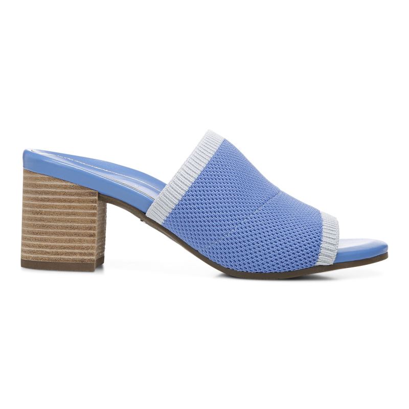 Vionic Fleur Tacón Sandal Azur | OMBW8mNB