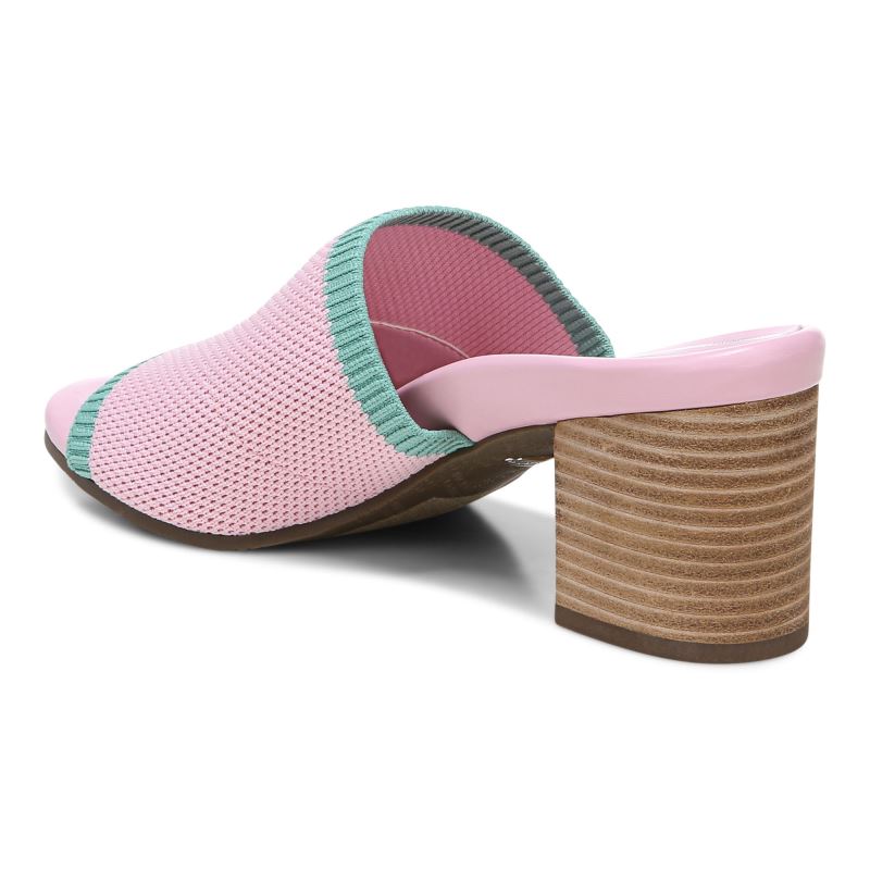 Vionic Fleur Tacón Sandal Rosas | 3mURB1A2