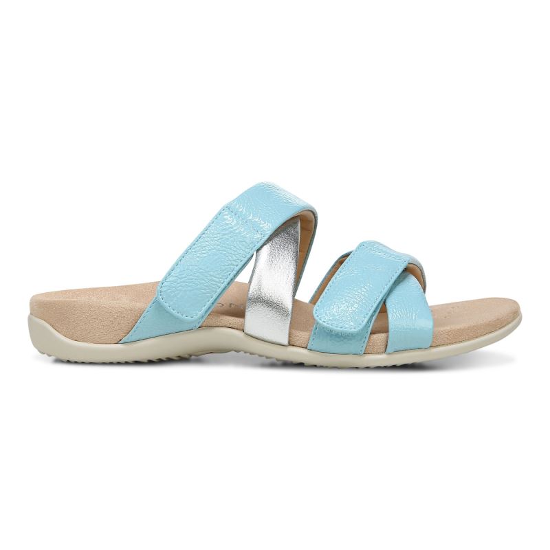 Vionic Hadlie Chanclas Sandal Azules | tTmySiNZ