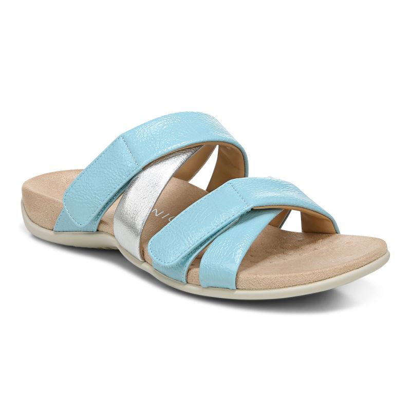 Vionic Hadlie Chanclas Sandal Azules | tTmySiNZ