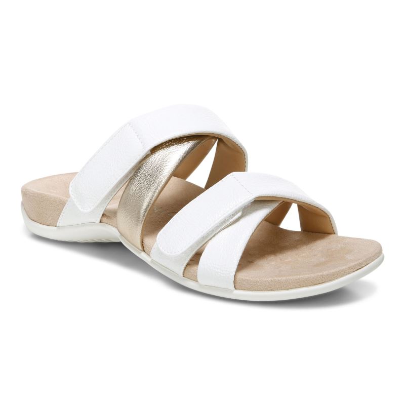 Vionic Hadlie Chanclas Sandal Blancos | BW1y4Eo5