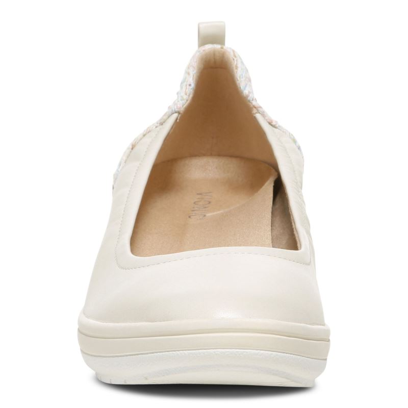 Vionic Jacey Wedge Creme | tkTaKCNM