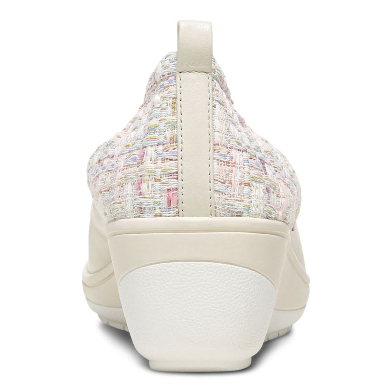 Vionic Jacey Wedge Creme | tkTaKCNM