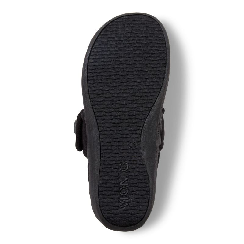Vionic Jackie Pantuflas Negros | BRKo5AIh