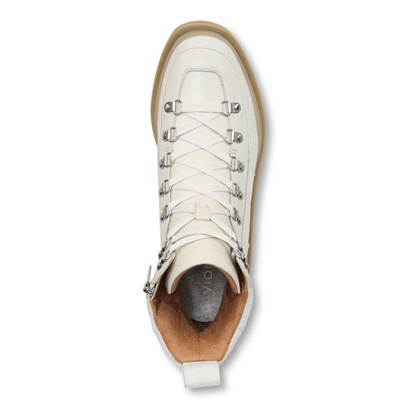 Vionic Jaxen Boot Creme | 0JxQuEPi