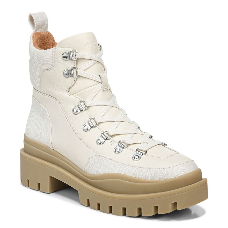 Vionic Jaxen Boot Creme | 0JxQuEPi