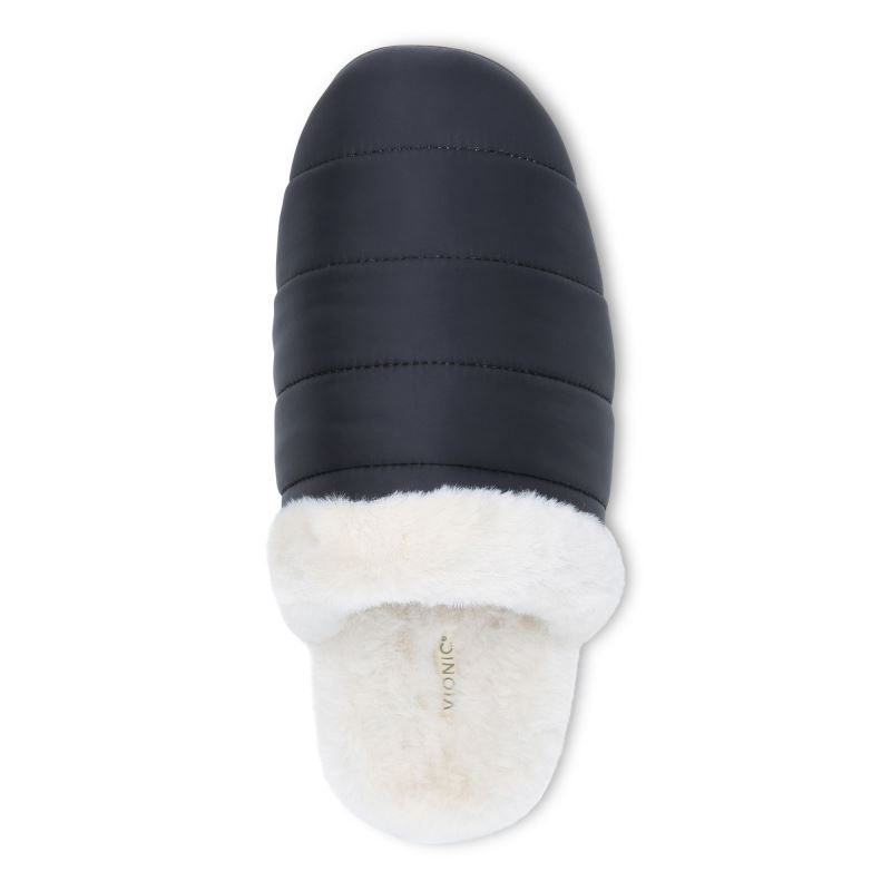 Vionic Josephine Pantuflas Negros | 3cWY0Oi1
