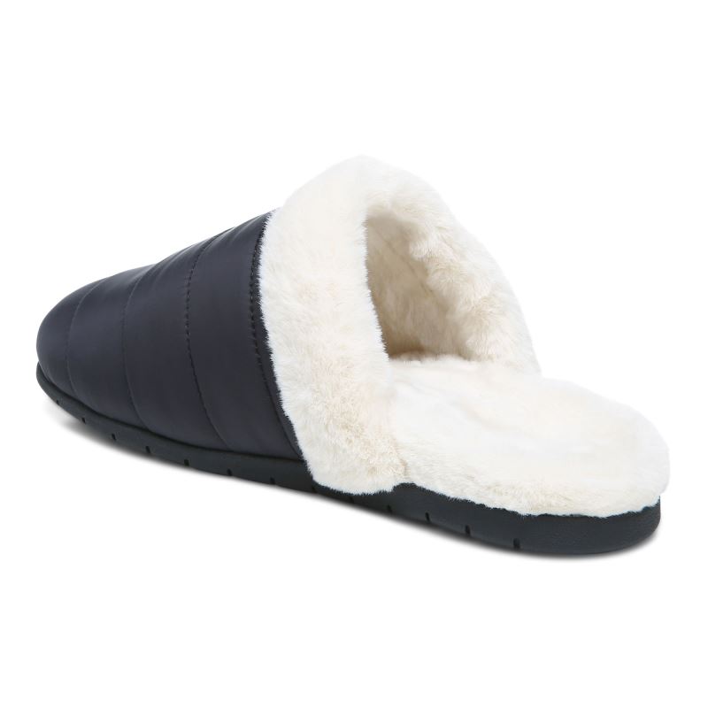 Vionic Josephine Pantuflas Negros | 3cWY0Oi1