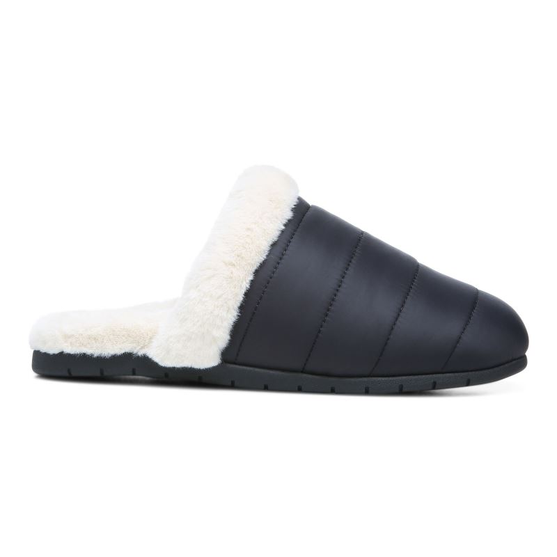 Vionic Josephine Pantuflas Negros | 3cWY0Oi1