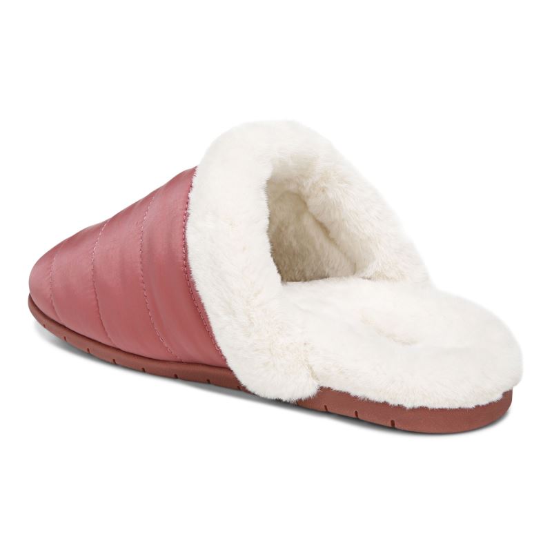 Vionic Josephine Pantuflas Rojos | 9ebTQo4O