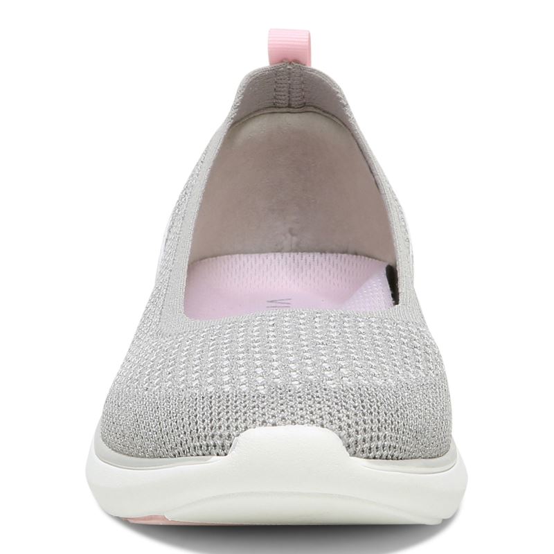 Vionic Kallie Slip on Sneaker Grises Metal | e0YnkHXI