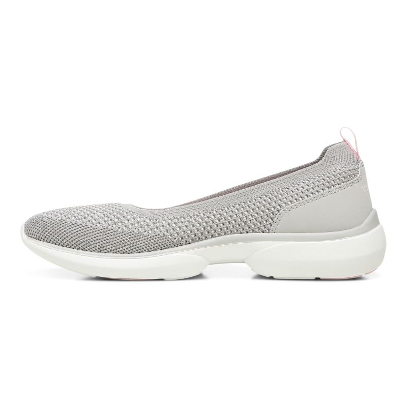Vionic Kallie Slip on Sneaker Grises Metal | e0YnkHXI