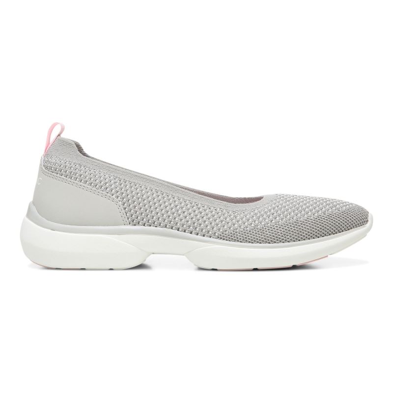 Vionic Kallie Slip on Sneaker Grises Metal | e0YnkHXI