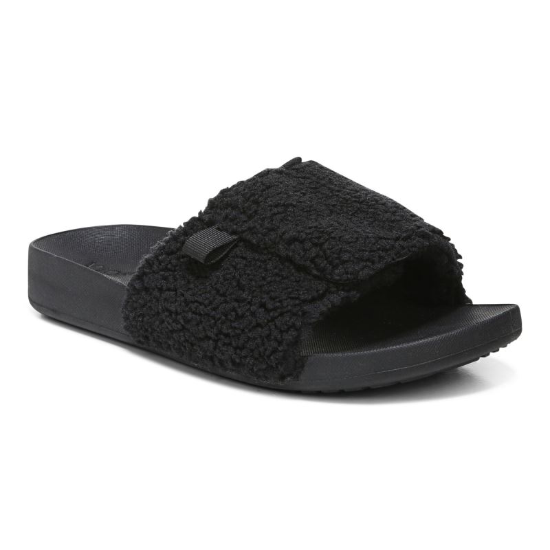 Vionic Keira Chanclas Sandal Negros | pEH8zfnC