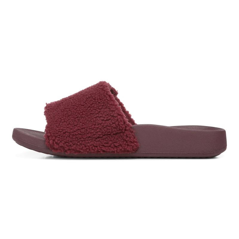 Vionic Keira Chanclas Sandal Vino Granate | KG49TILs