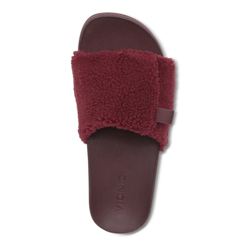 Vionic Keira Chanclas Sandal Vino Granate | qPSj9egN