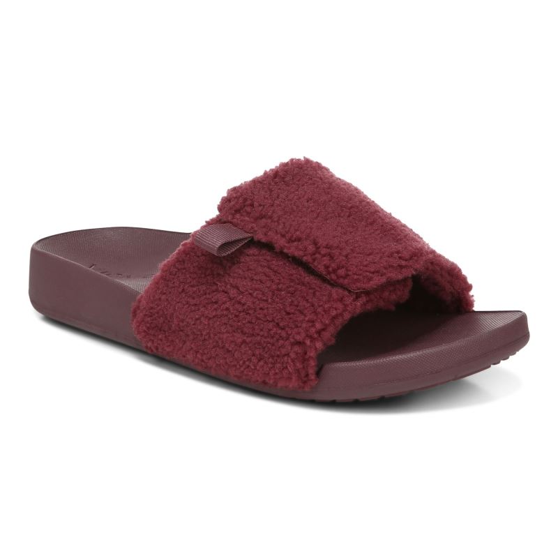 Vionic Keira Chanclas Sandal Vino Granate | qPSj9egN