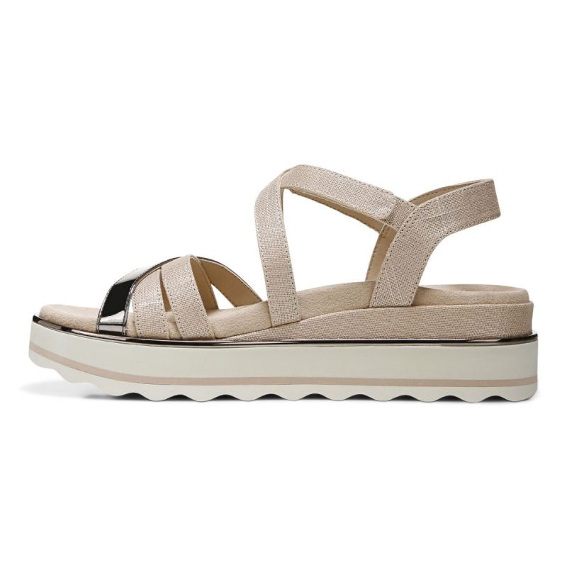 Vionic Kellyn Flatform Sandal Azules | 5f30kp6Z