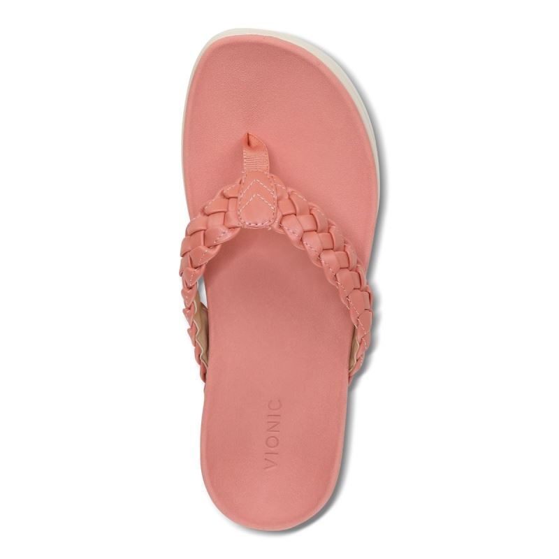 Vionic Kenji Plataforma Sandal Coral | RQ0L75id
