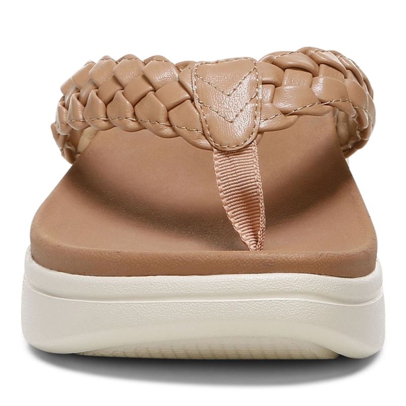 Vionic Kenji Plataforma Sandal Marrom | TdegsQNj