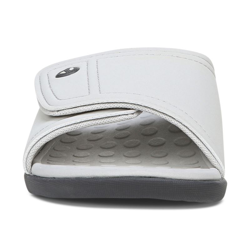 Vionic Kiwi Chanclas Sandal Grises Claro | 9qI815B3