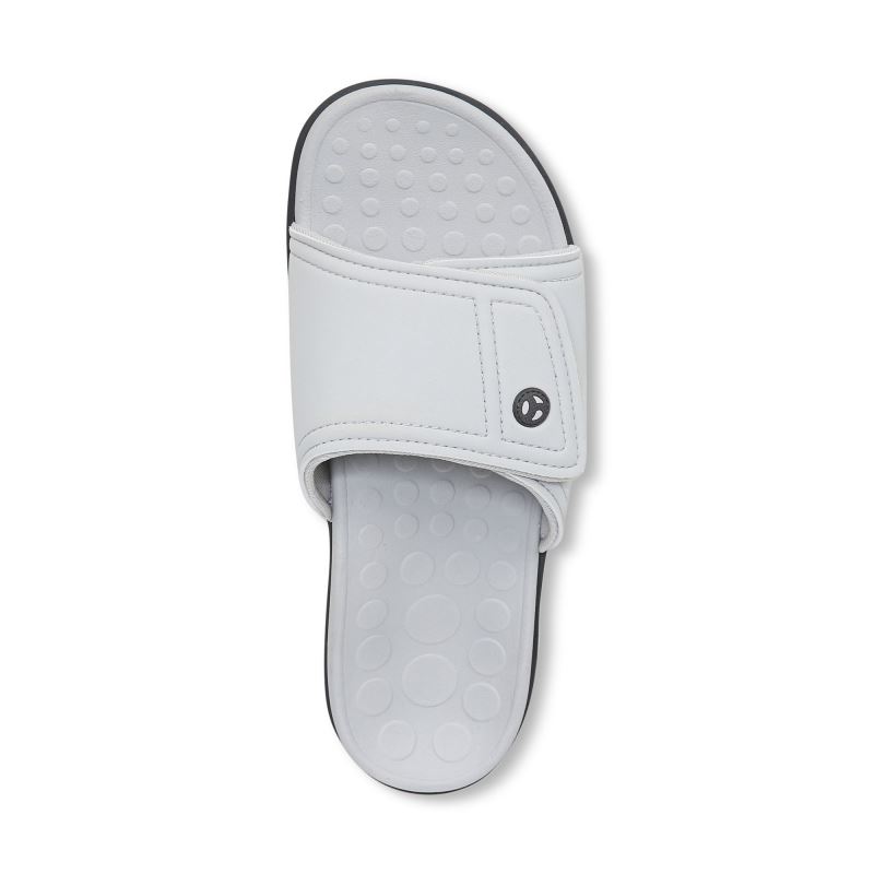 Vionic Kiwi Chanclas Sandal Grises Claro | 9qI815B3