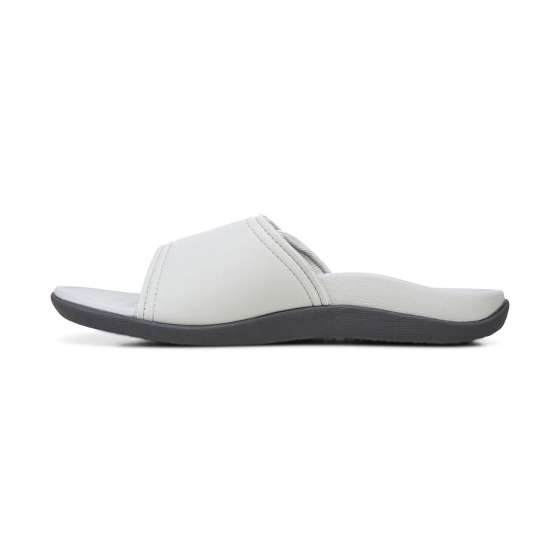 Vionic Kiwi Chanclas Sandal Grises Claro | 9qI815B3
